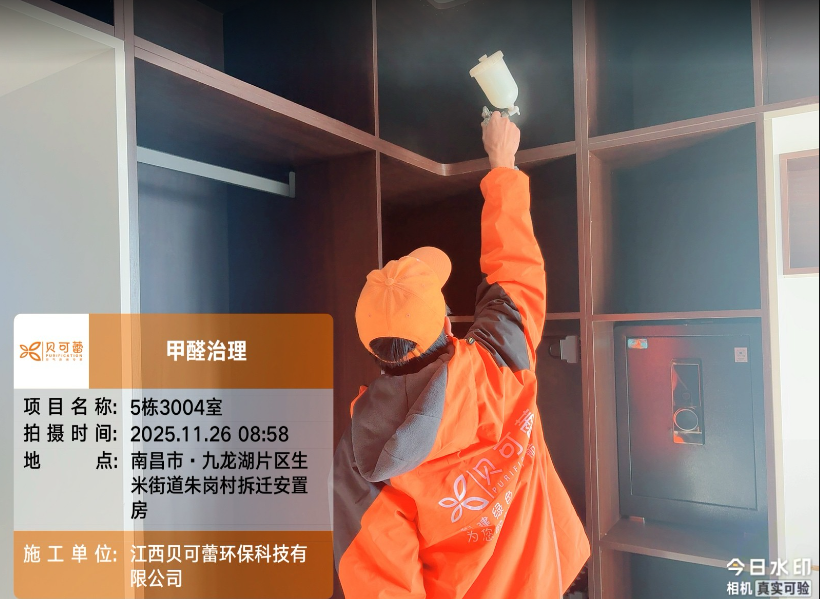 朱岗村拆迁安置房甲醛治理