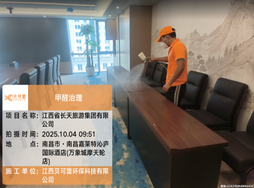 江西省长天旅游集团有限公司甲醛治理