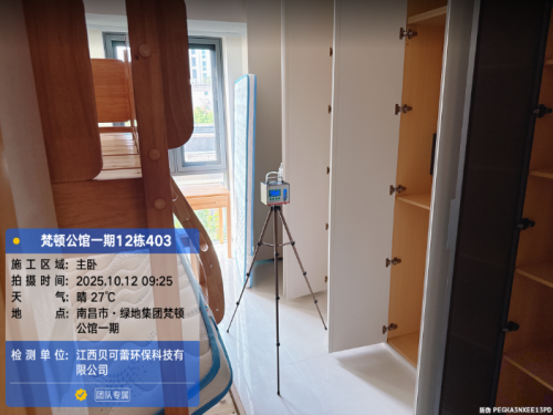 绿地集团梵顿公馆1期甲醛检测