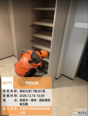 海珀九龙小区甲醛治理