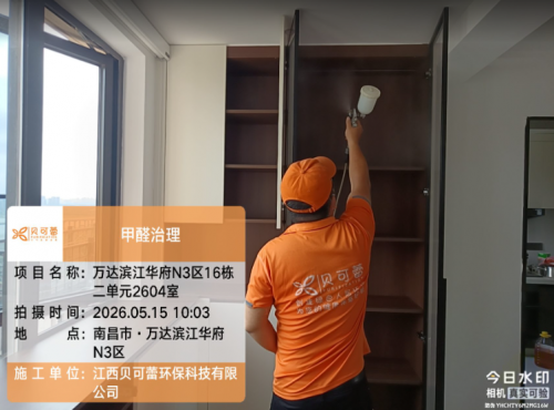 万达滨江华府小区甲醛治理