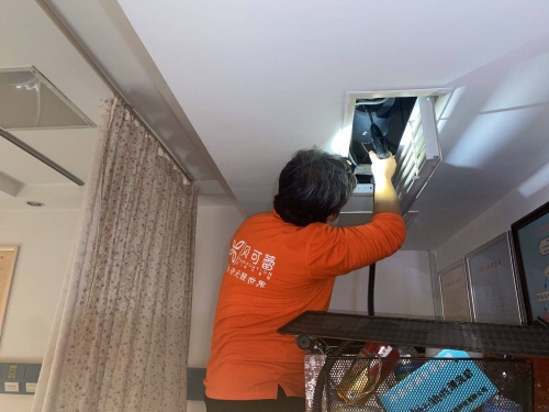 集中空调清洗消毒，让您的生活环境更健康！