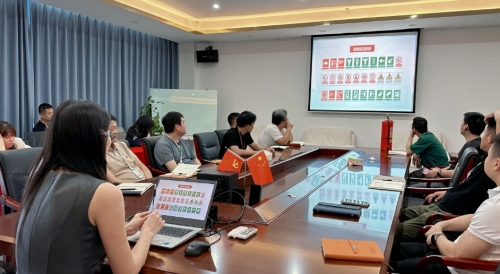 贝可蕾环保开展2025年消防安全培训及第二季度员工生日会